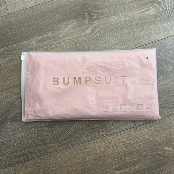 Bumpsuit Support Waist Trainer Beige Belly Band Postpartum Supportwear Maternity - Picture 2 of 9